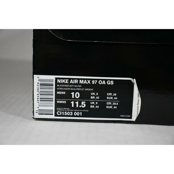 Nike Air Max 97 Neon Seoul CI1503 001 Mens 10 O200 - Picture 9 of 9